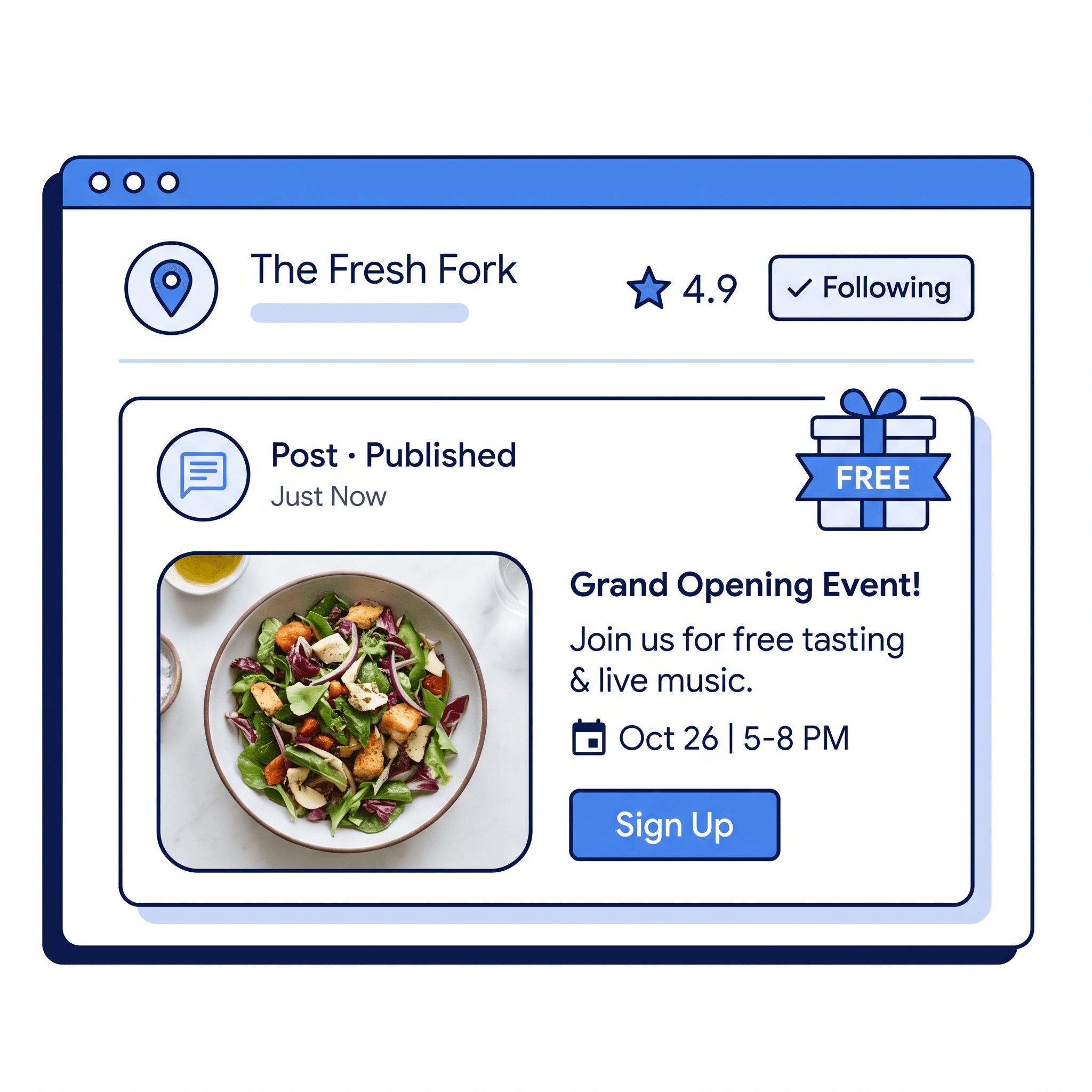 Google Posts : outil gratuit pour restaurateurs